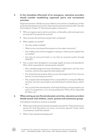 Non formal education | PDF