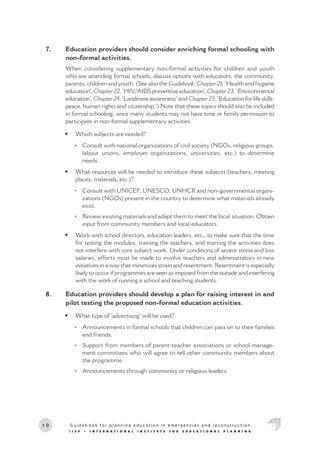 Non formal education | PDF