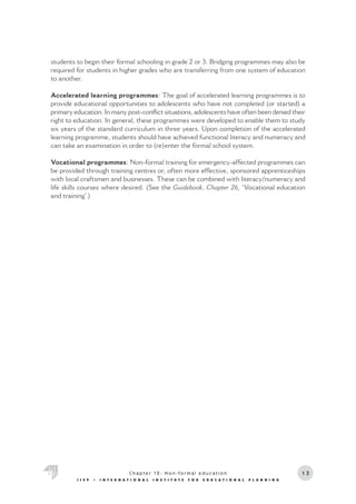 Non formal education | PDF