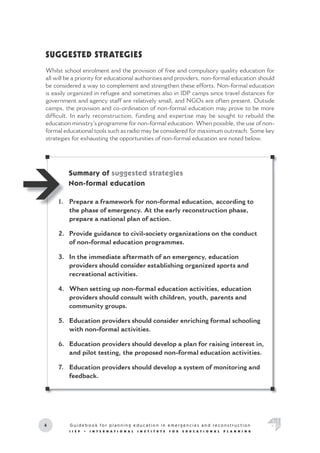 Non formal education | PDF