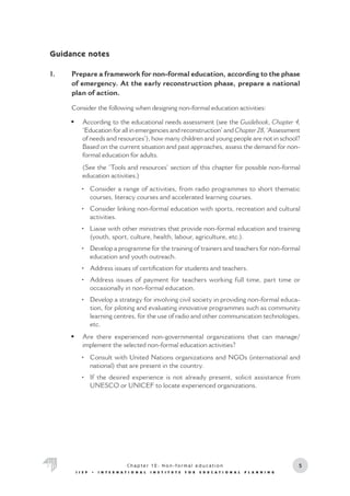 Non formal education | PDF