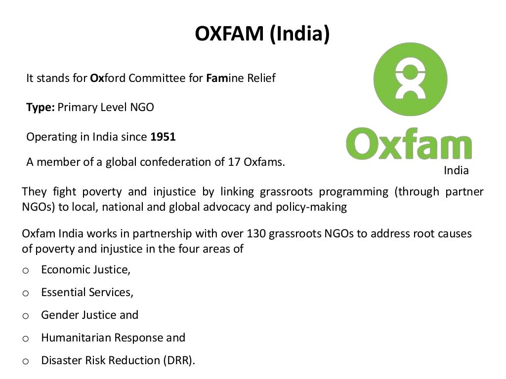 Non Governmental Organizations NGOs In India