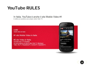 28 
YouTube RULES 
 