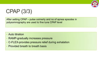 Non invasive ventilation 24th oct 2014 final | PPTX