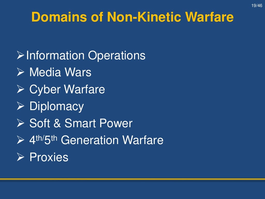 Non Kinetic Warfare Share