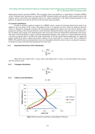 Non linear analysis of reinforced concrete chimney | PDF