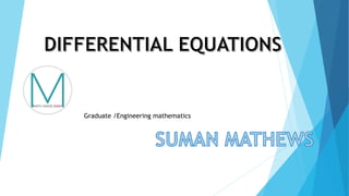 Graduate /Engineering mathematics
 