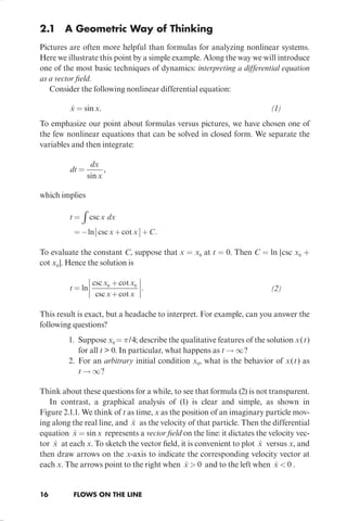 Nonlinear Dynamics and Chaos: Applications in Science and Engineering | PDF