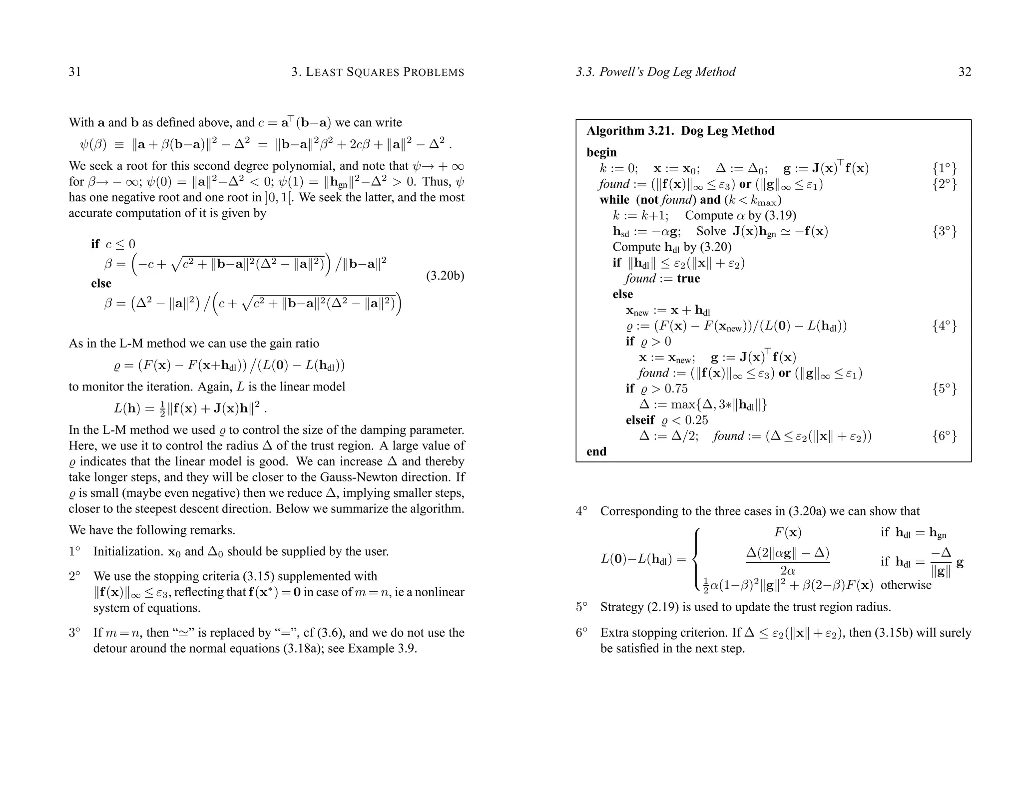 Methods for Non-Linear Least Squares Problems | PDF