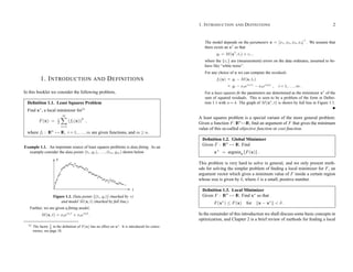 Methods for Non-Linear Least Squares Problems | PDF