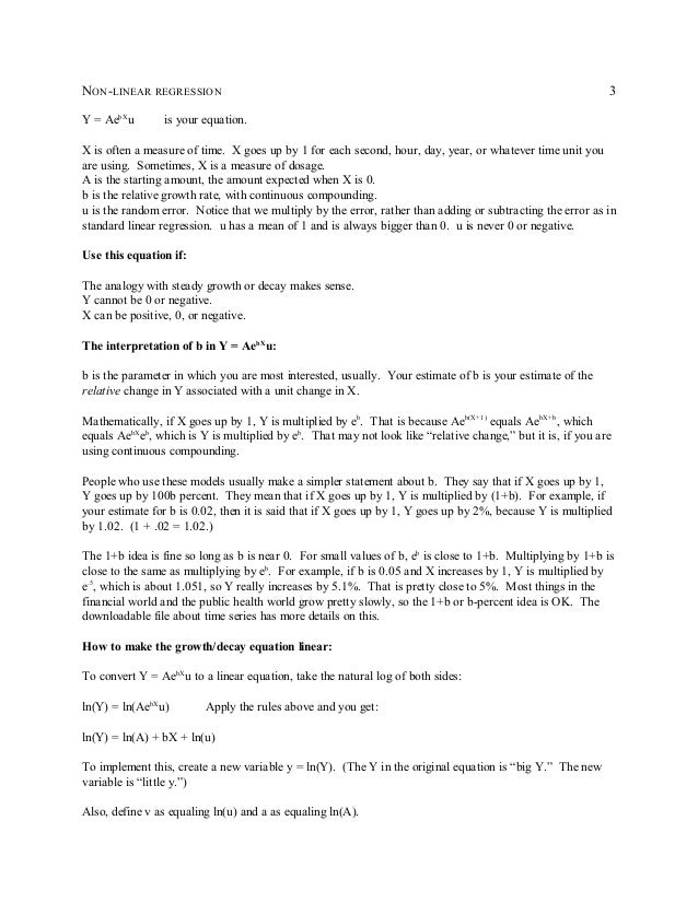 Non Linearregression 4