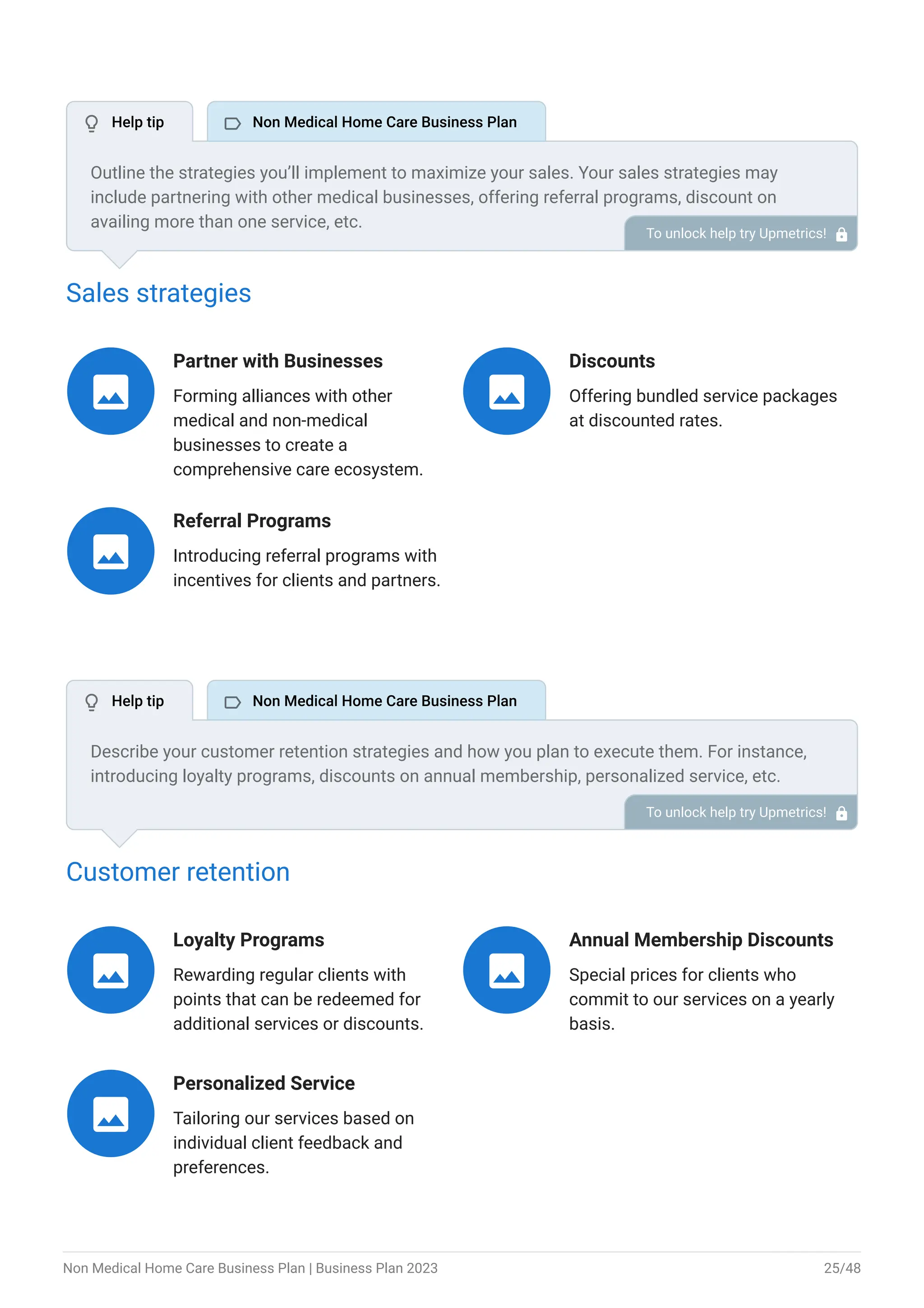 Image 4 for Non Medical Home Care Business Plan Template