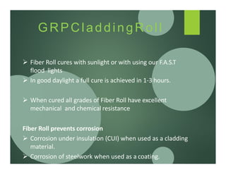 Cladding Rollos Non metallic cladding | PDF