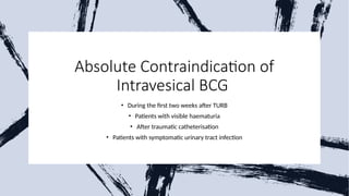 NON MUSCLE INVASIVE BLADDER CANCER 2.pptx