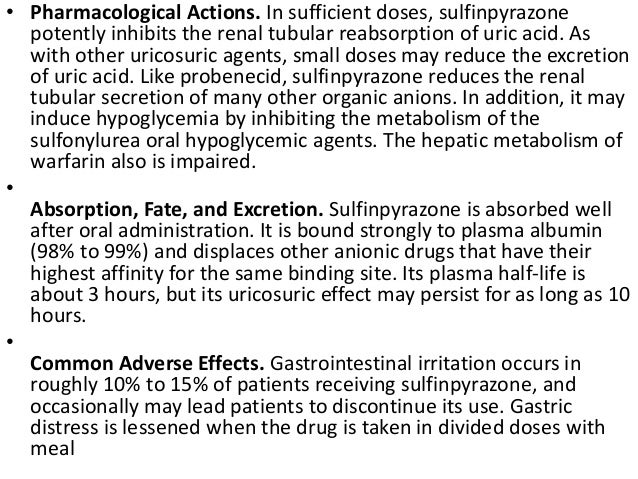 Benemid Medication