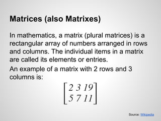 Beginners Guide to Non-Negative Matrix Factorization | PPT