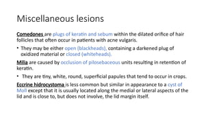 NON NEOPLASTIC TUMOURS OF EYELID (1).pptx