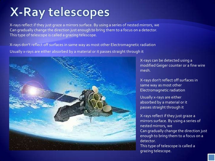 Non optical telescopes presentation