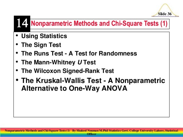 anova and nonparametric tests essay In business today, people can all appreciate customer satisfaction, employee involvement, and continuous improvement in order to ensure quality, they are able to utilize a statistical tool in operations research and total quality management, known as analysis of variance (anova) or the kruskal-wallis test. anova and nonparametric tests essay In business today, people can all appreciate customer satisfaction, employee involvement, and continuous improvement in order to ensure quality, they are able to utilize a statistical tool in operations research and total quality management, known as analysis of variance (anova) or the kruskal-wallis test.