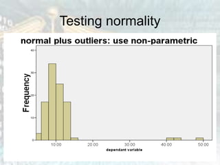 Non parametric tests | PPTX