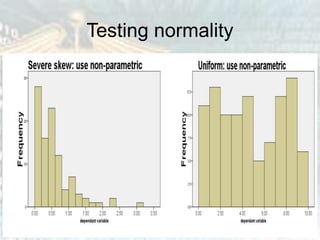 Non parametric tests | PPTX