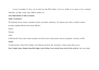 Nonparametric tests assignment