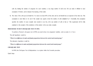 Nonparametric tests assignment