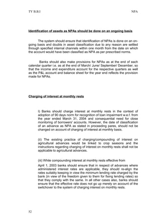 Non performing asset (npa) | DOC