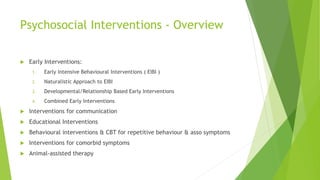 NON Pharmacological Management - ASD final.pptx