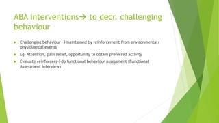 NON Pharmacological Management - ASD final.pptx