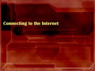 Connecting to the Internet 