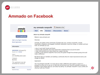 Ammado on Facebook 