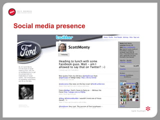 Social media presence 