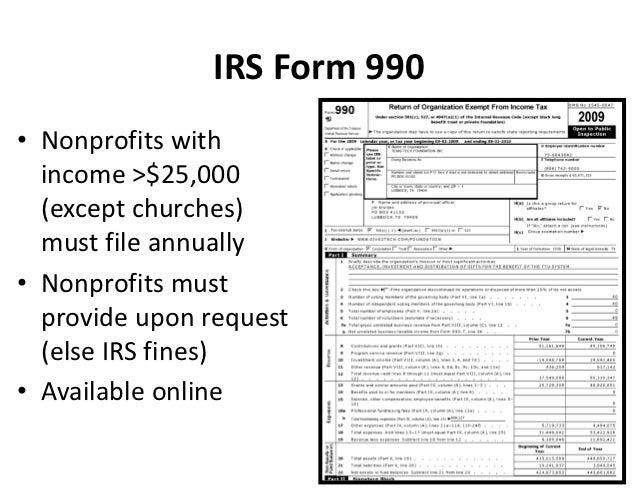 picture What Is A 990 Form For Nonprofit nonprofit death and irs form 990