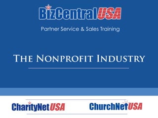 Partner Service & Sales Training The Nonprofit Industry 