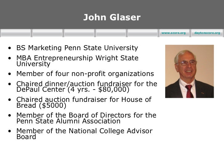 Wright State Mba Advisor non profit marketing draft version 5 Wright State Mba Advisor non profit marketing draft version 5