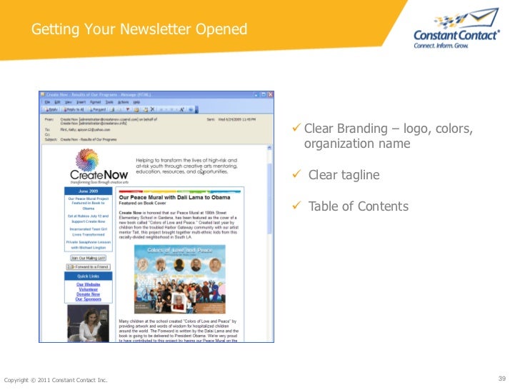 Nonprofit Newsletters New