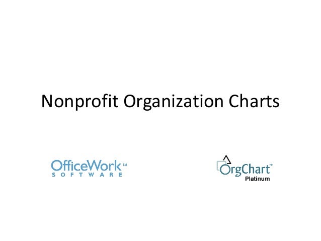 Organizational Chart For Nonprofit Organizations