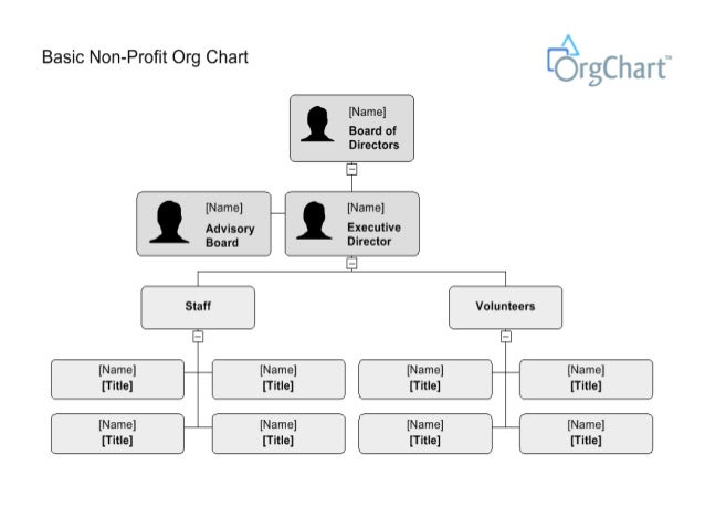 Non Profit Organizational Chart