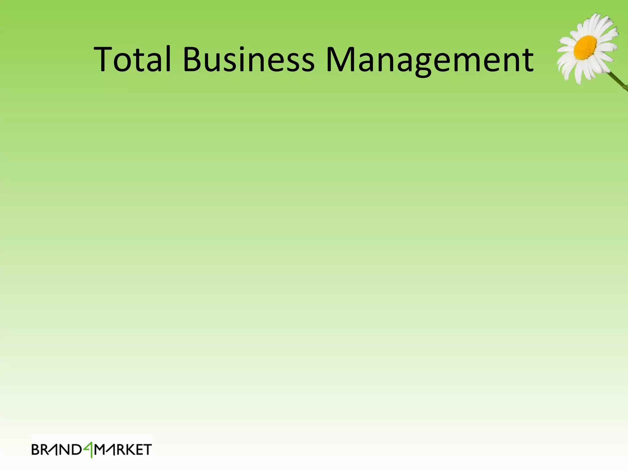 Total Business Management 