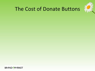 The Cost of Donate Buttons 