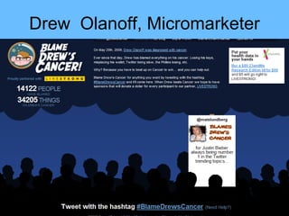 Drew Olanoff, Micromarketer
 