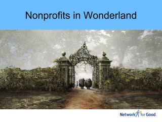 Nonprofits in Wonderland
 