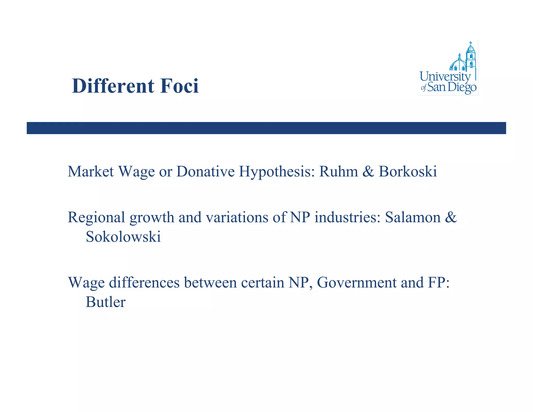 Nonprofit Wage Comparison Studies