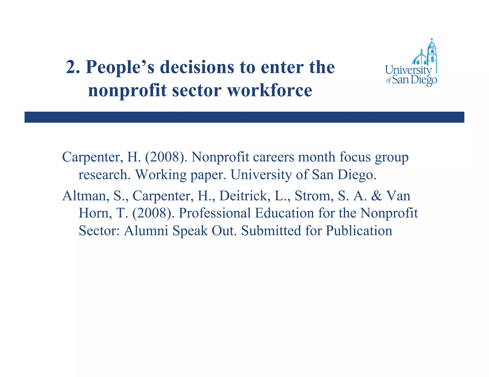Nonprofit Wage Comparison Studies