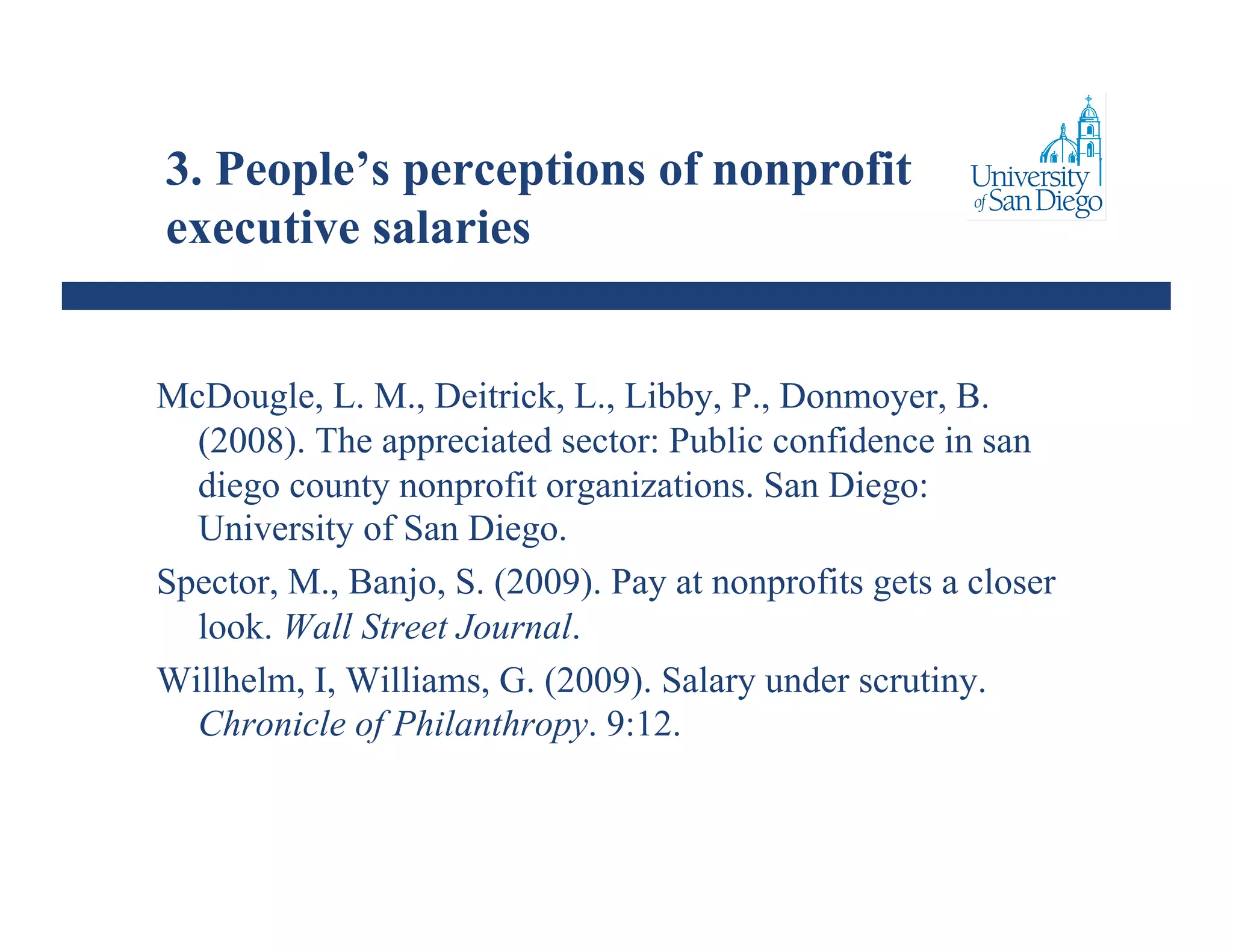 Nonprofit Wage Comparison Studies