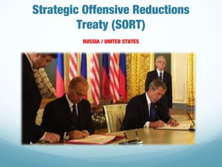 Strategic Offensive Reductions
Treaty (SORT)
RUSSIA / UNITED STATES
 