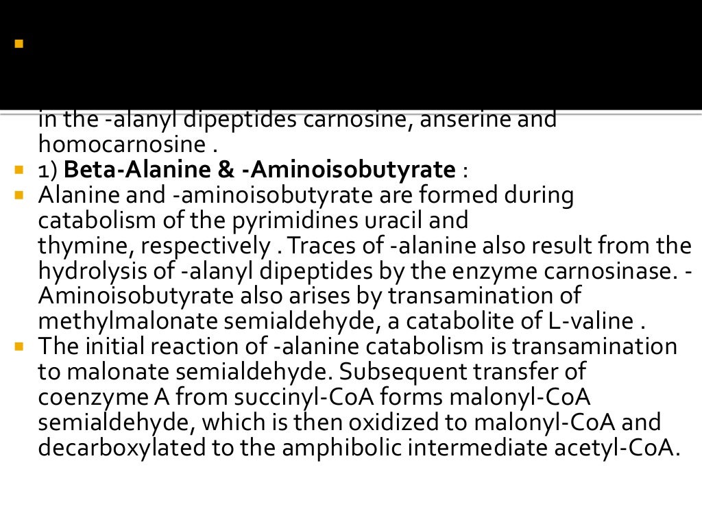 Non protein aminoacids,