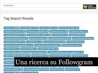 Ok, ma il tempo?Ok, ma il tempo?Una ricerca su FollowgramUna ricerca su Followgram
 