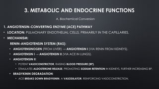 Ace Function non respiratory functions of lungs (respiratory system) | PPTX